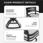Outdoor Patio Aluminum Swivel Rocker 2PCs with Sunbrella Cushions
