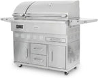 Wood Pellet Grill and Smoker with Cart, Estate Series 860C