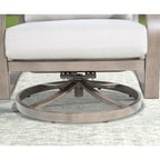 Aluminum Swivel Club Chair with Sunbrella® Cushions