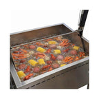 12-Gallon Commercial Outdoor Propane Deep Fryer With Cart