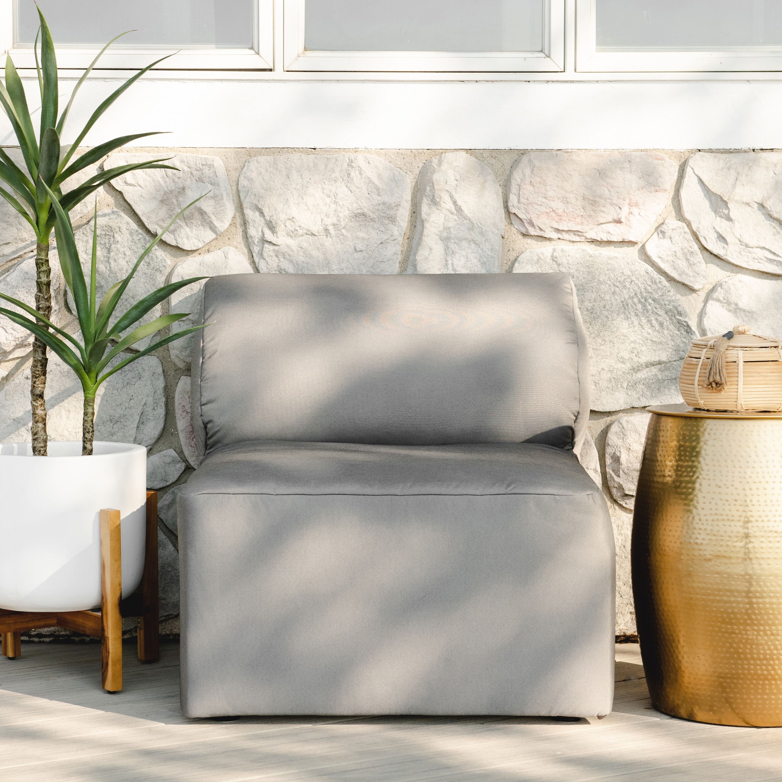 Patio Armless Chair