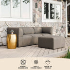 Patio 4pc Sectional