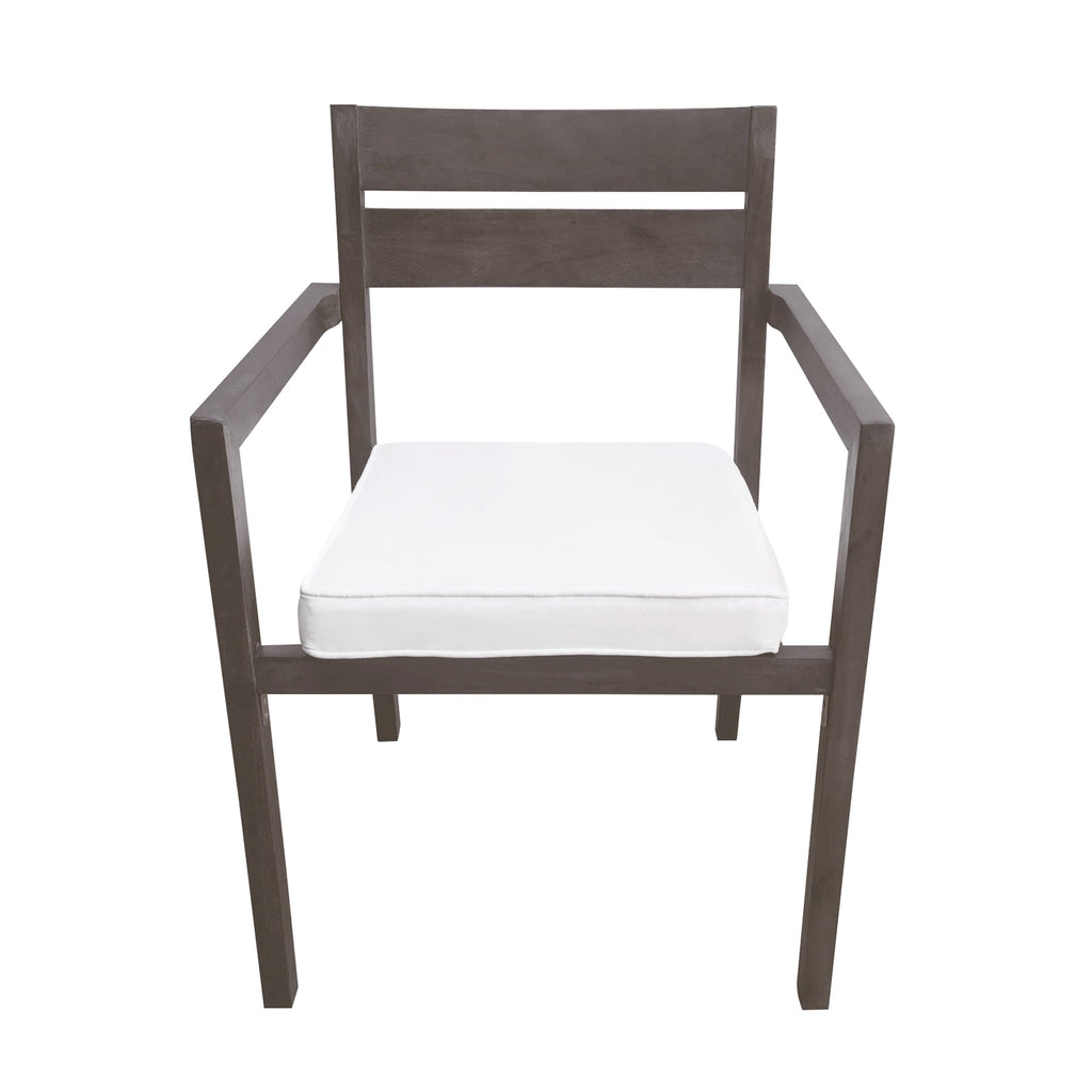 7- Piece Acacia Wood Outdoor Dining Set with Cushions