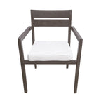 7- Piece Acacia Wood Outdoor Dining Set with Cushions