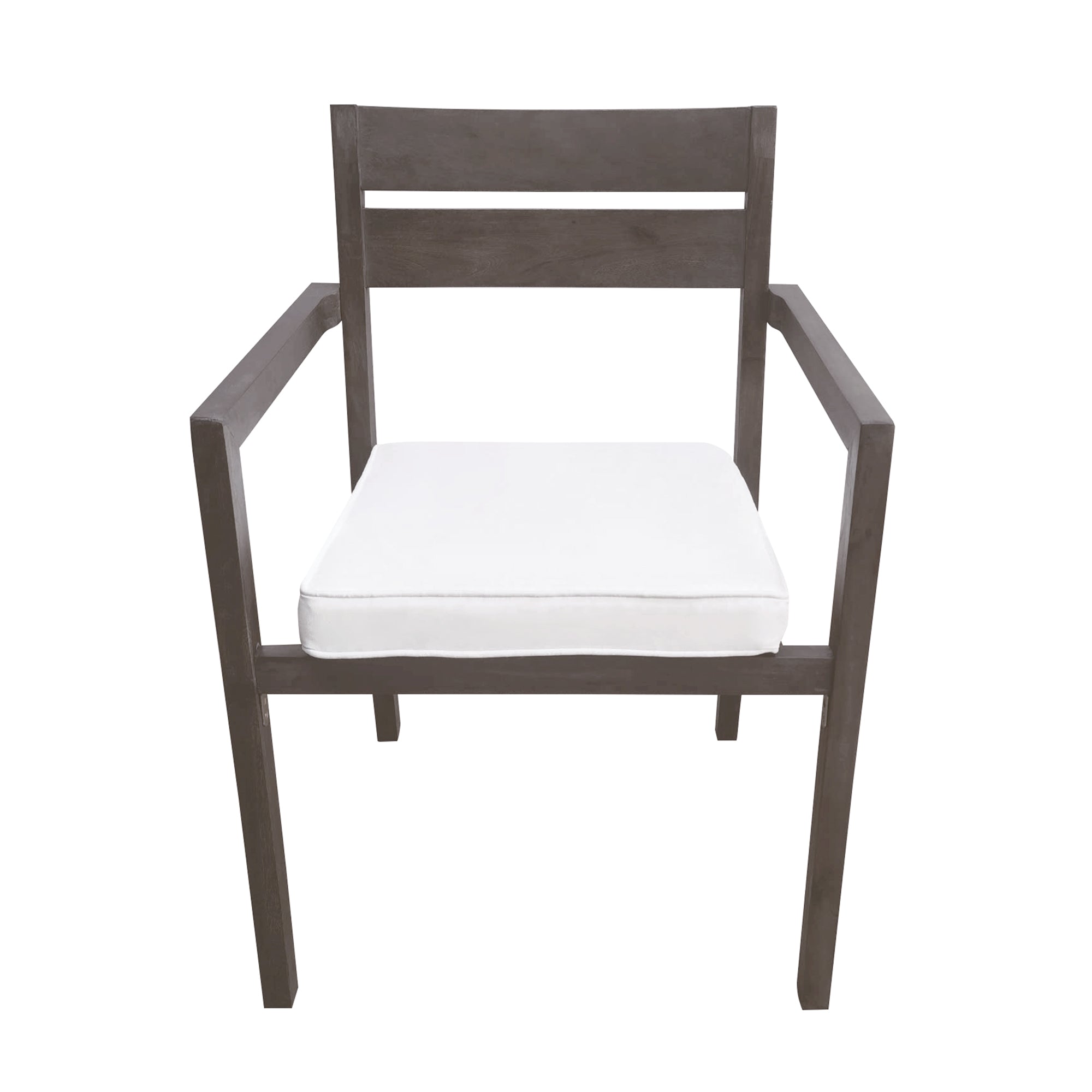 7- Piece Acacia Wood Outdoor Dining Set with Cushions