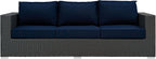 Weather-Resistant Wicker Rattan Outdoor Patio Sofa Set