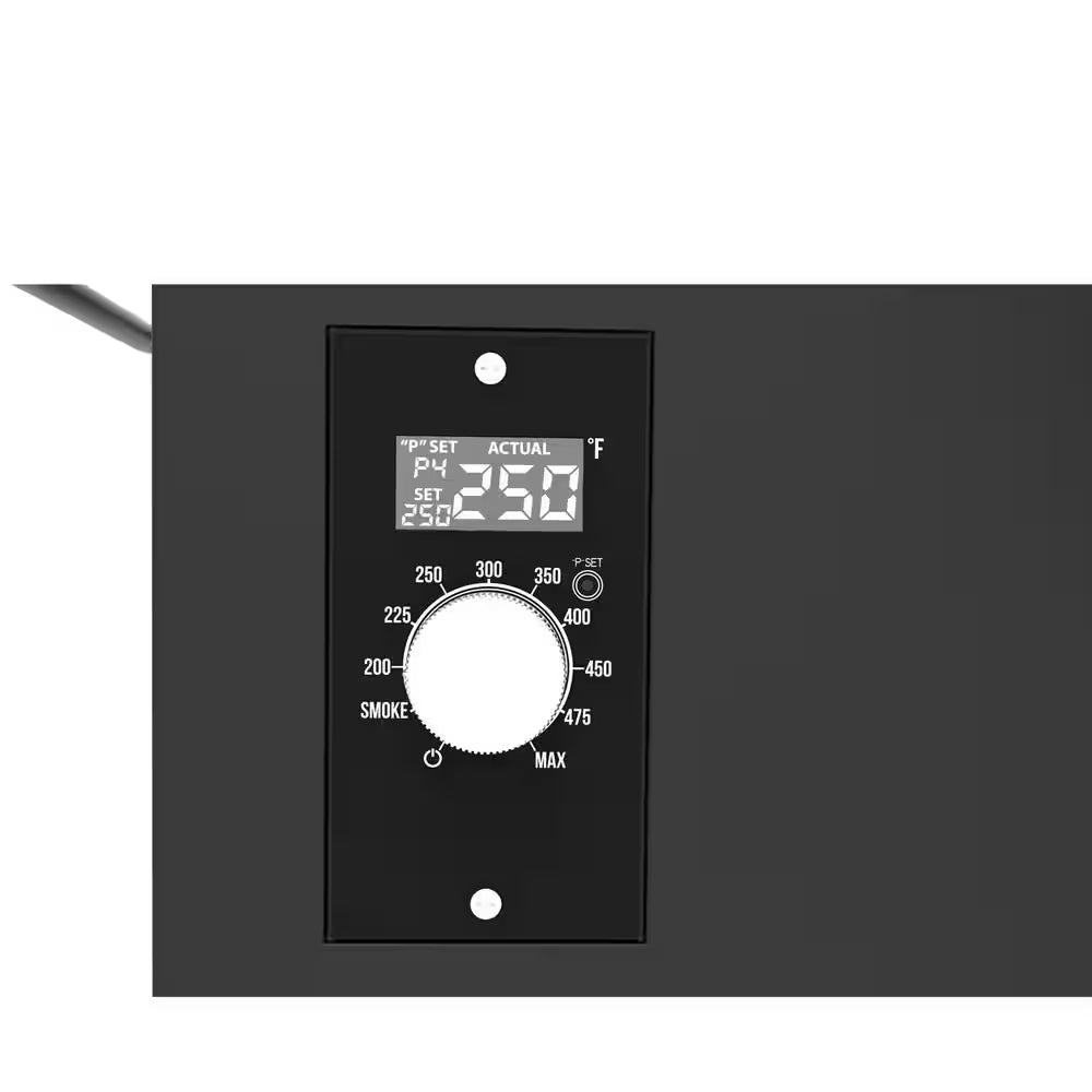 Cookout 700 Pellet Grill and Smoker in Black with 690 Sq. In. Total Cooking Surface