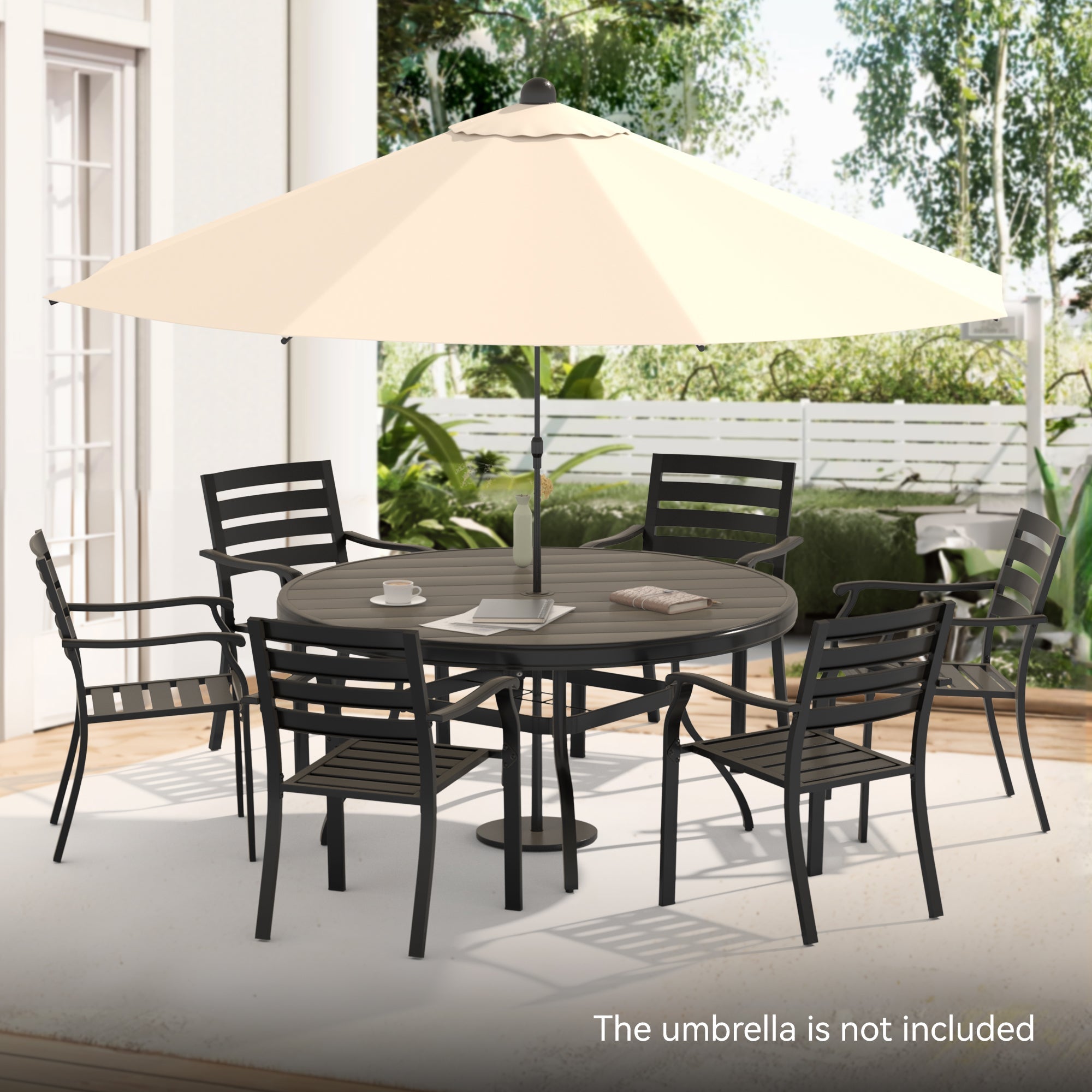 7- Piece Outdoor Patio Dining Set