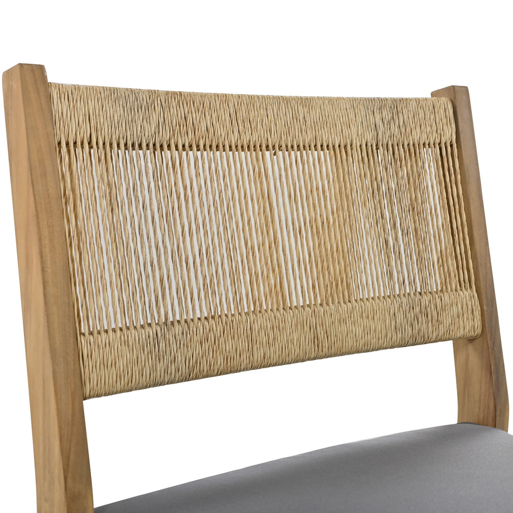 Outdoor Acacia Wood Dining Table and Chair Set