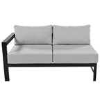 U-Shaped Outdoor Sectional Sofa Set