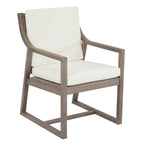 Outdoor Dining Set 5-Piece Patio Table and Chairs with Umbrella Hole