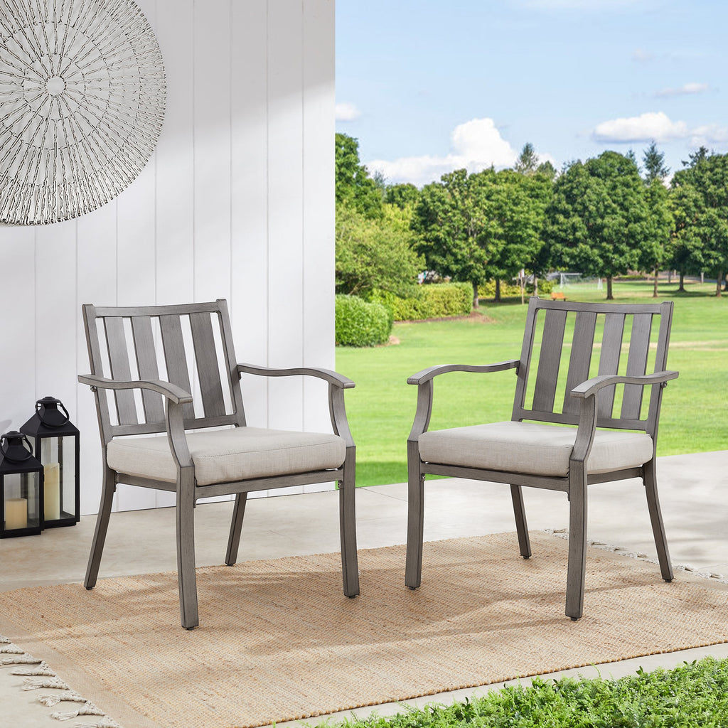 Outdoor 8- Person Square Dining Set with Sunbrella® Cushions