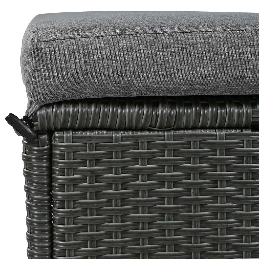 5-Piece Outdoor Patio Rattan Sofa Set