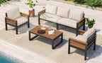 4-Piece Outdoor Furniture Sofa Set