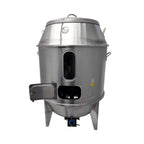 31-Inch Stainless Steel Commercial LPG Roaster Grill Oven For Chicken, Duck, And Turkey