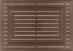 Istanbul-Fpt-Bn Rectangular 46 In. X 31 In. Aluminum Propane Pit, Glass Beads, Two Covers, Lid, 57,000 Btus in Brown Finish Fire Table