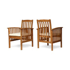 7- Piece Acacia Wood Outdoor Dining Set