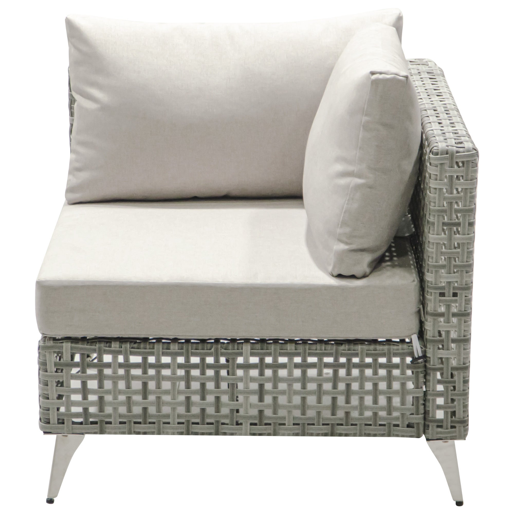 K&K Patio 8-Piece Patio Furniture Set with 43" Fire Pit Table