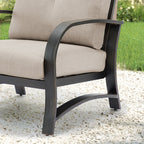 3- Piece Outdoor Bistro Sets with Fixed Chair