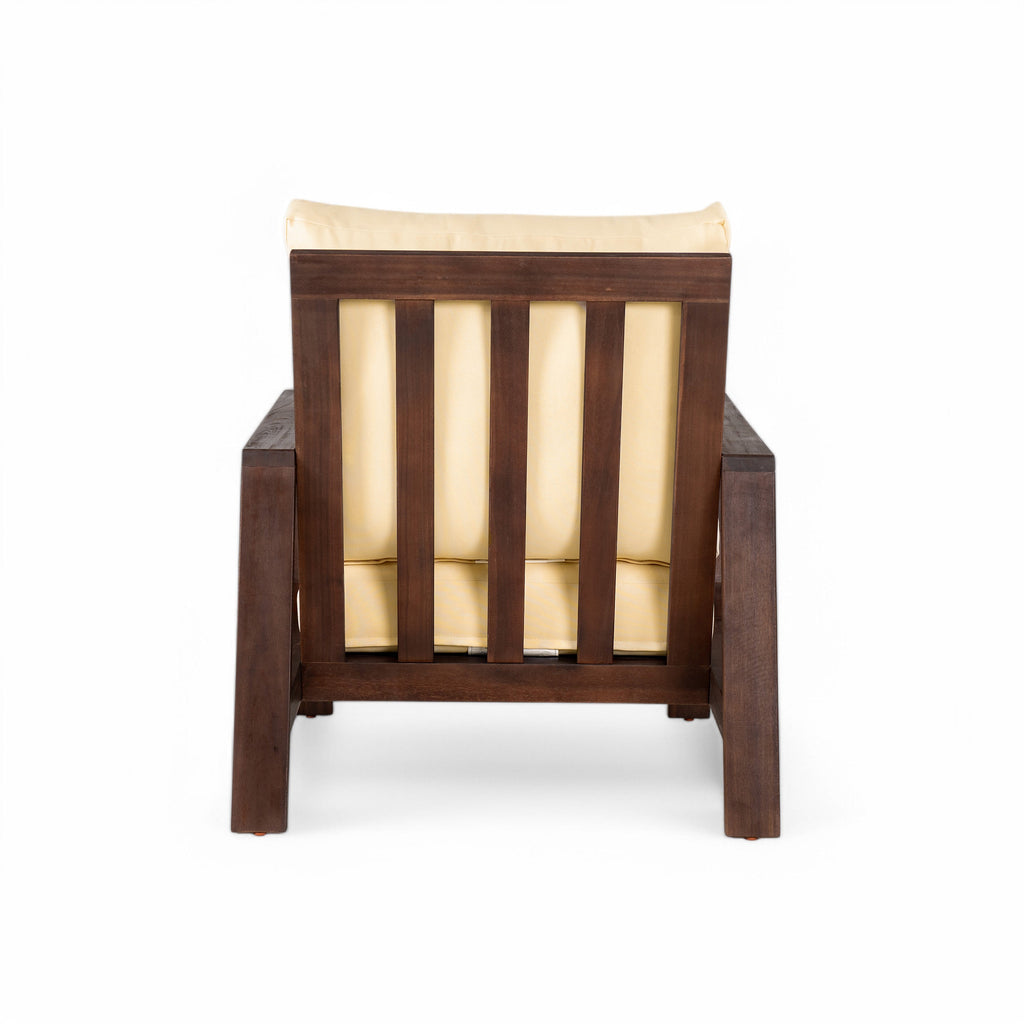 4- Piece Outdoor Sofa Set with Cushions and Coffee Table