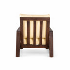 4- Piece Outdoor Sofa Set with Cushions and Coffee Table