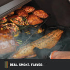 Tahoma 900 Auto-Feed Charcoal Smoker and Grill W/Wi-Fi with 900 Sq. In. Cooking Area in Black