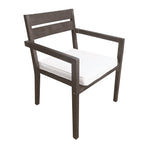 7- Piece Acacia Wood Outdoor Dining Set with Cushions