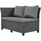 5-Piece Outdoor Patio Rattan Sofa Set