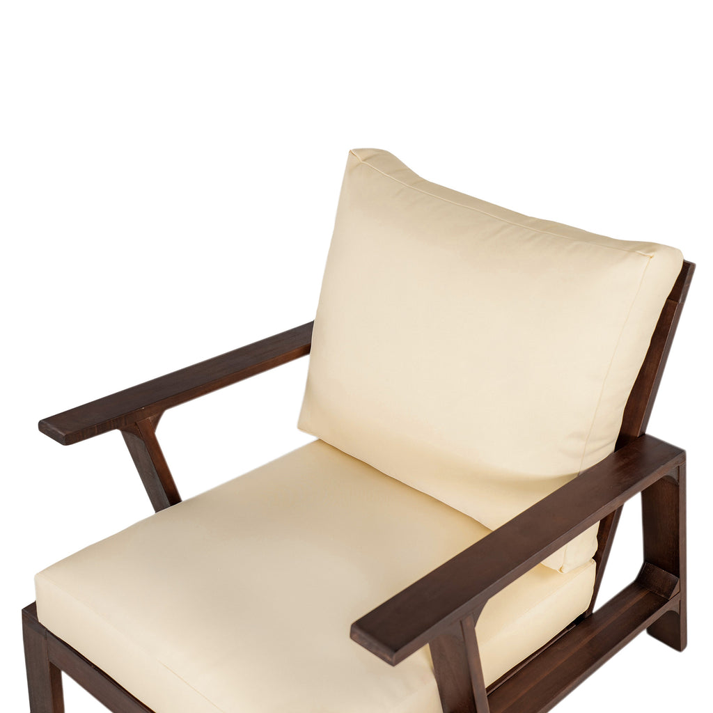 4- Piece Outdoor Sofa Set with Cushions and Coffee Table
