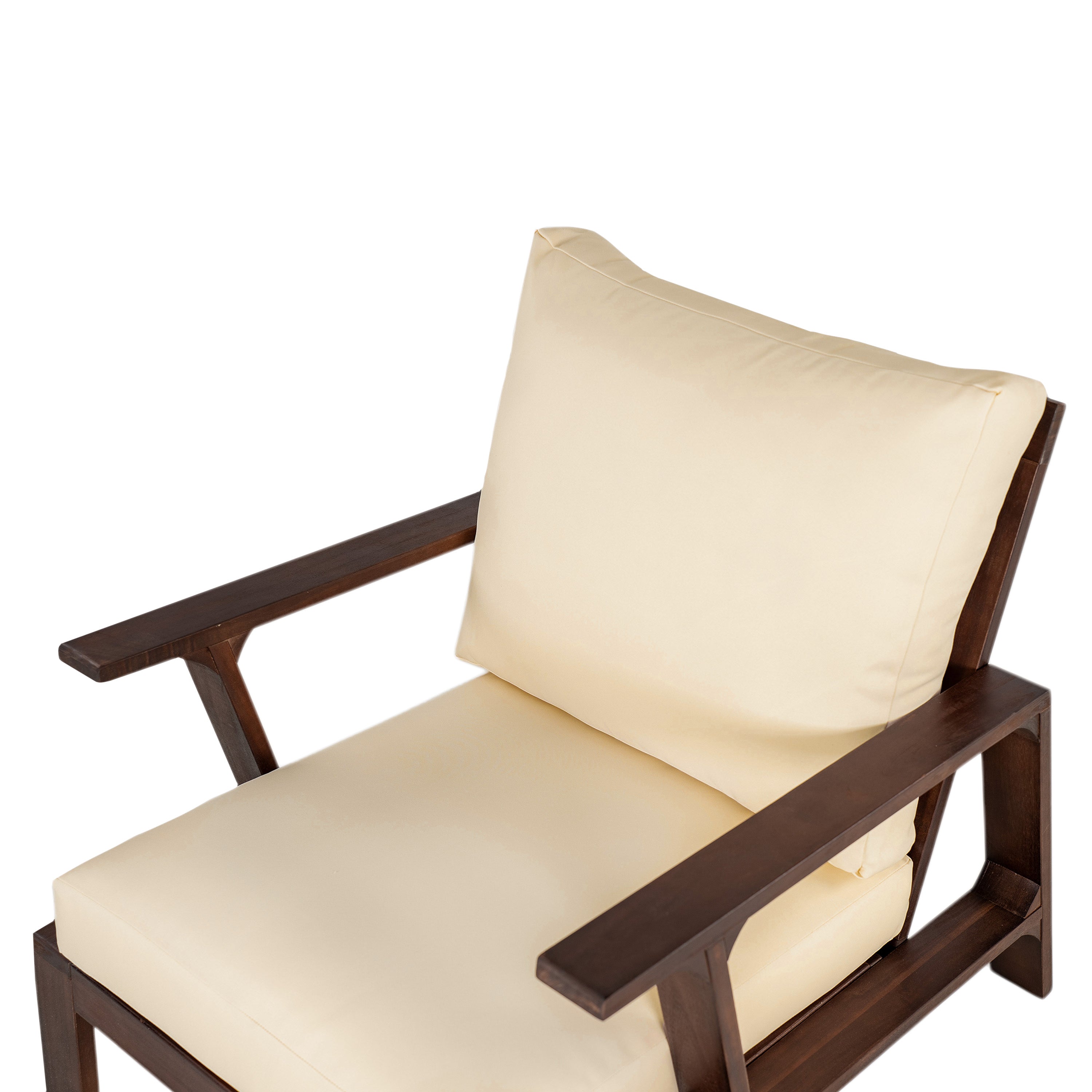 4- Piece Outdoor Sofa Set with Cushions and Coffee Table