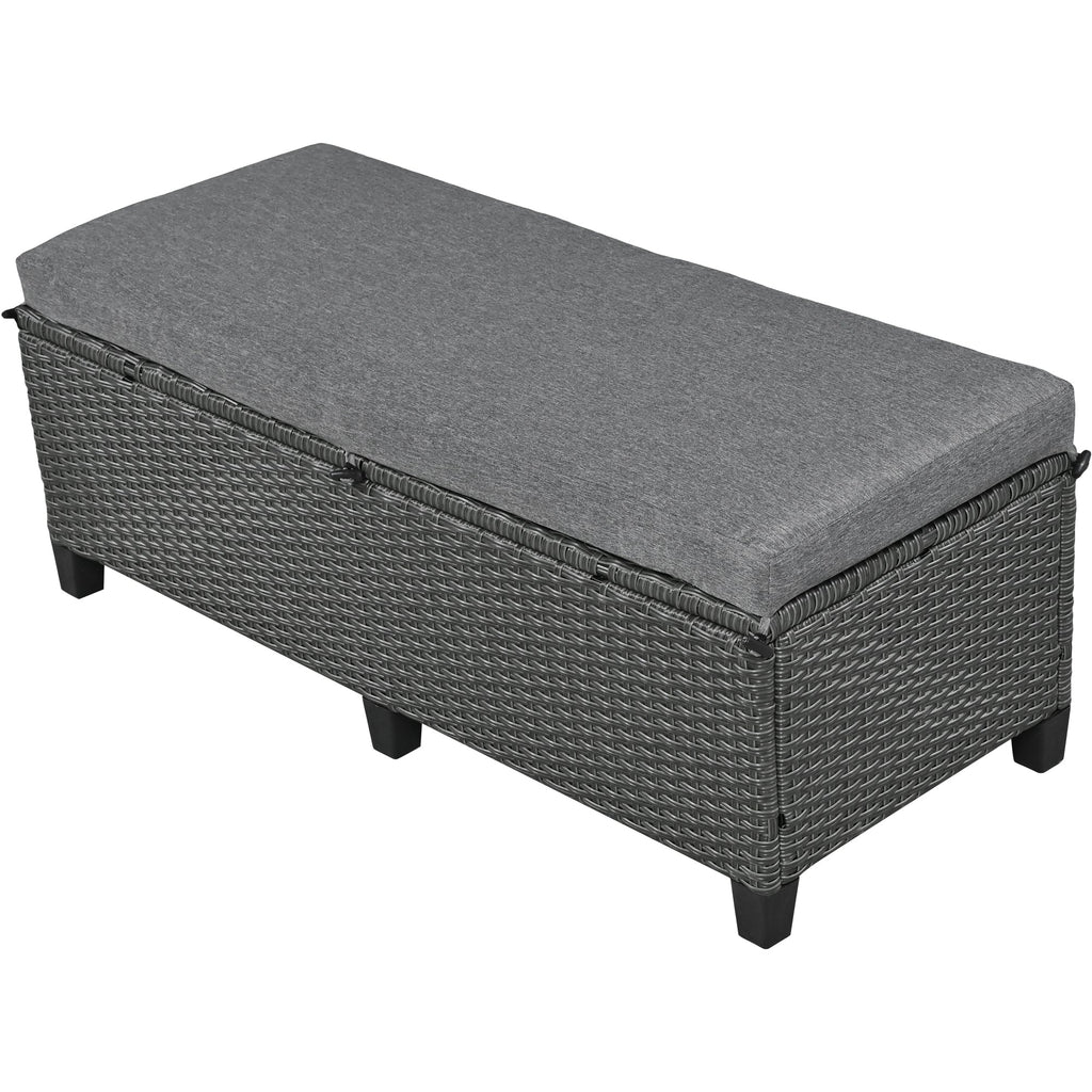 5-Piece Outdoor Patio Rattan Sofa Set