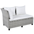 5-Piece Outdoor Patio Rattan Sofa Set