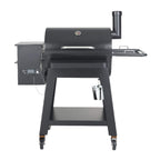 53-Inch Heavy-Duty Portable Wood Pellet BBQ Grill with Cart
