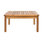 Outdoor 5-Piece Acacia Wood and Rope Patio Sofa Set