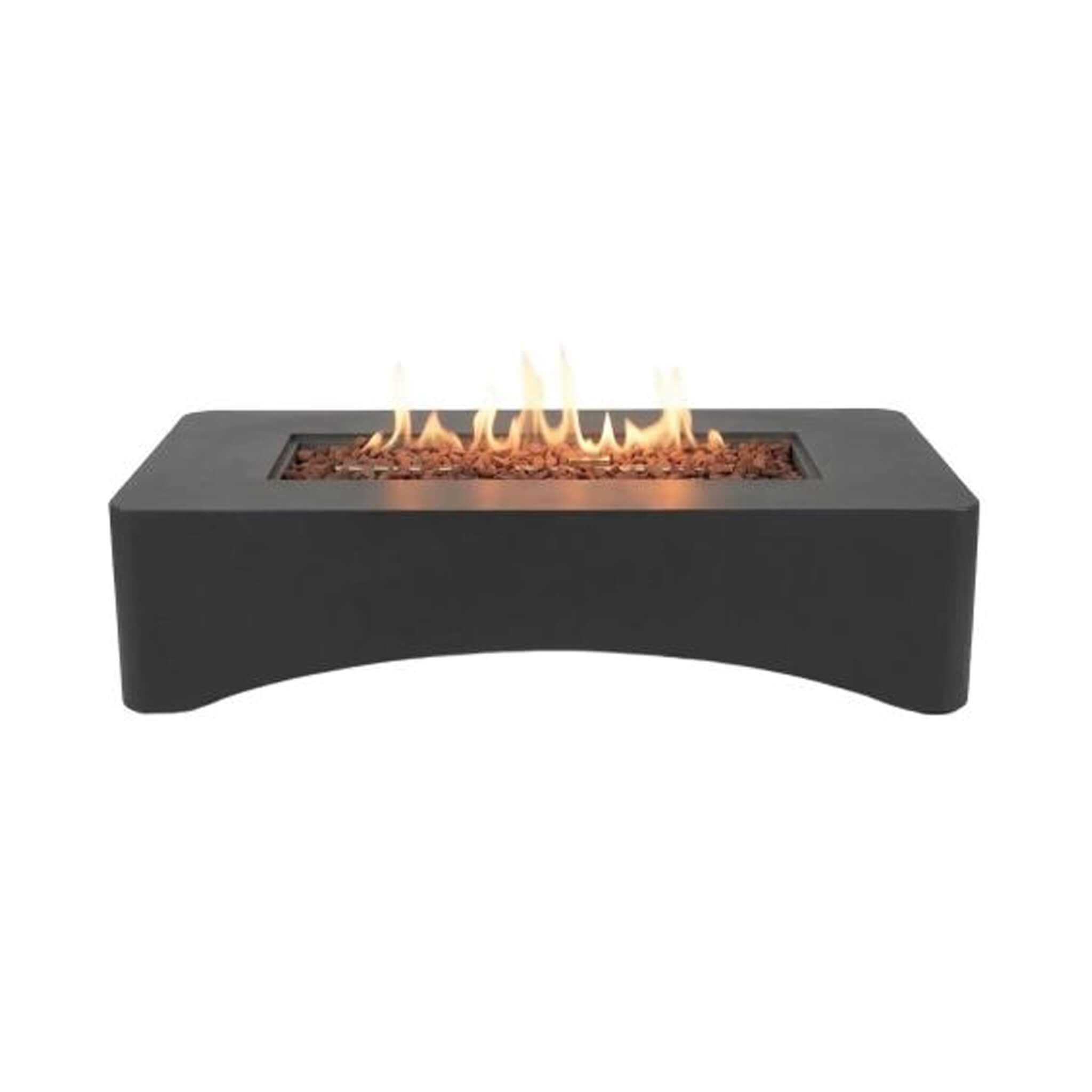 Alora 56-Inch 50K BTU Outdoor Modern Propane Fire Pit Table