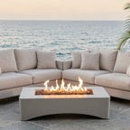 Alora 56-Inch 50K BTU Outdoor Modern Propane Fire Pit Table