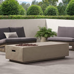 Alora Premium 56-Inch Modern 50K BTU MGO Fire Pit Coffee Table