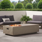 Alora Premium 56-Inch Modern 50K BTU MGO Fire Pit Coffee Table