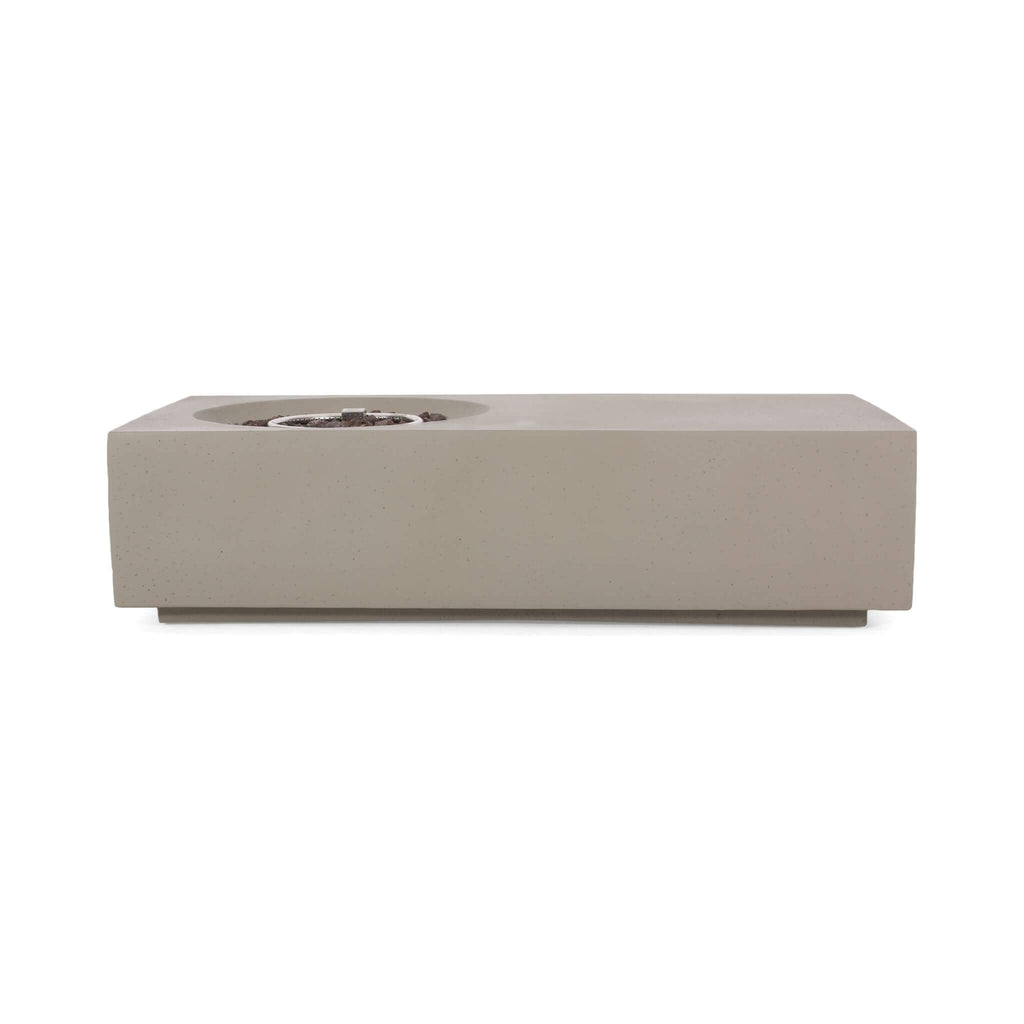 Alora Premium 56-Inch Modern 50K BTU MGO Fire Pit Coffee Table