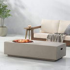 Alora Premium 56-Inch Modern 50K BTU MGO Fire Pit Coffee Table