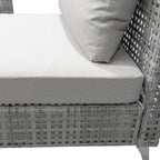 K&K 7-Piece Wicker Patio Furniture Set