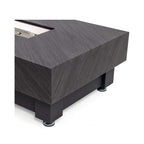 Alora Premium 60-Inch Rectangular Outdoor Modern Propane Fire Pit Table with Rain Cover
