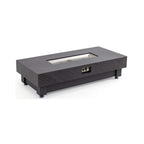 Alora Premium 60-Inch Rectangular Outdoor Modern Propane Fire Pit Table with Rain Cover