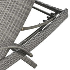 Outdoor Wicker Chaise Lounge Chairs Set of 2
