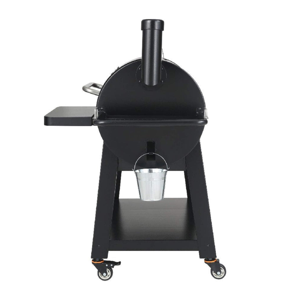 62-Inch Heavy-Duty Portable Wood Pellet BBQ Grill With Cart