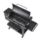 62-Inch Heavy-Duty Portable Wood Pellet BBQ Grill With Cart