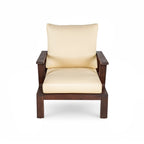 4- Piece Outdoor Sofa Set with Cushions and Coffee Table