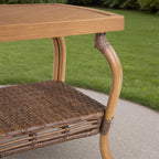2-Piece Swivel Lounge Chair and End Table