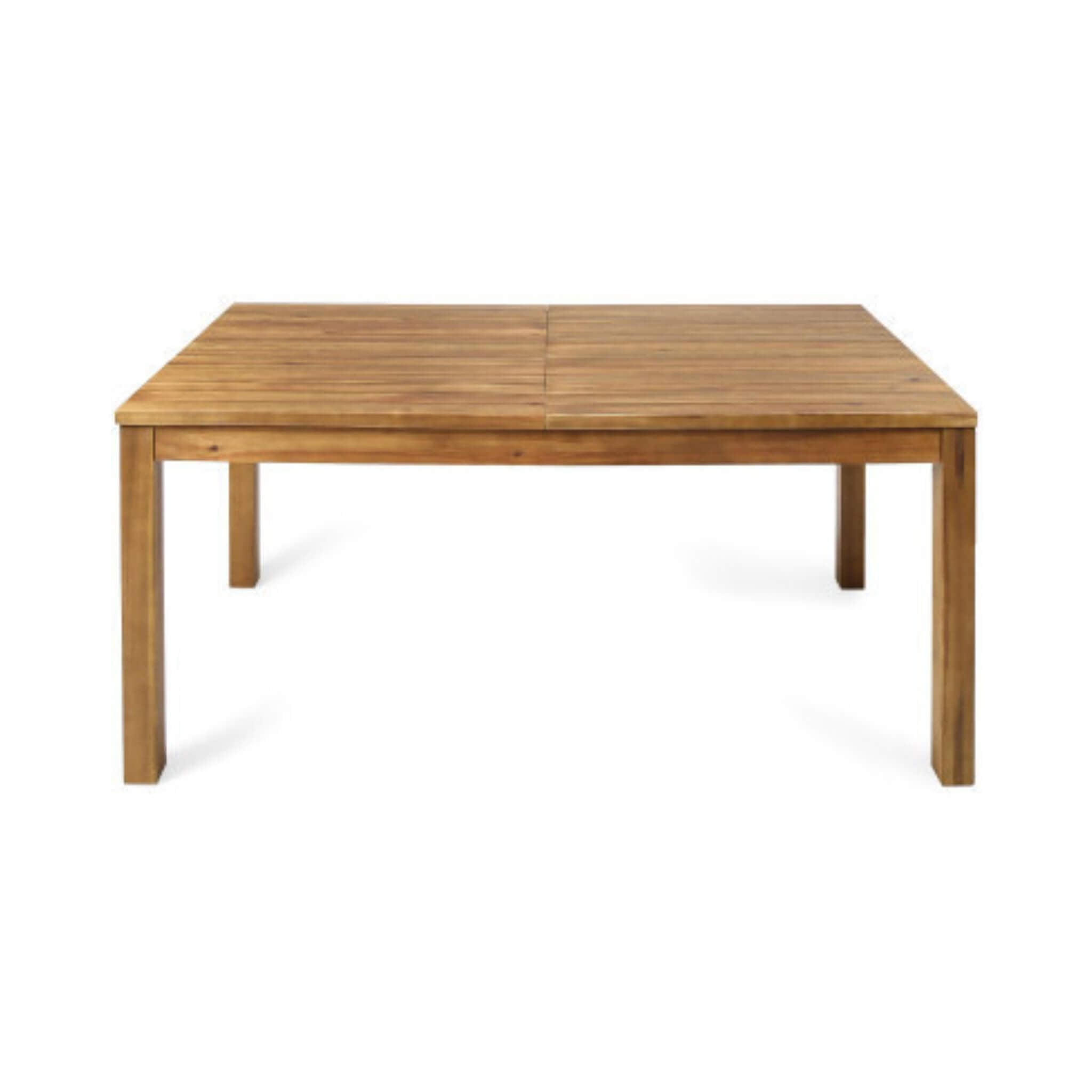 Alora 7-Piece Acacia Wood Outdoor Dining Set With Cushions And Table