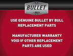 Bullet by Bull Yukon 5 Burner Outdoor Kitchen Grill, Built-In Gas Grill with 75,000 Btus of Heat, 304 Stainless Steel, Cast Iron Heat Treated Reliabull Bar Burners and Piezo Igniters